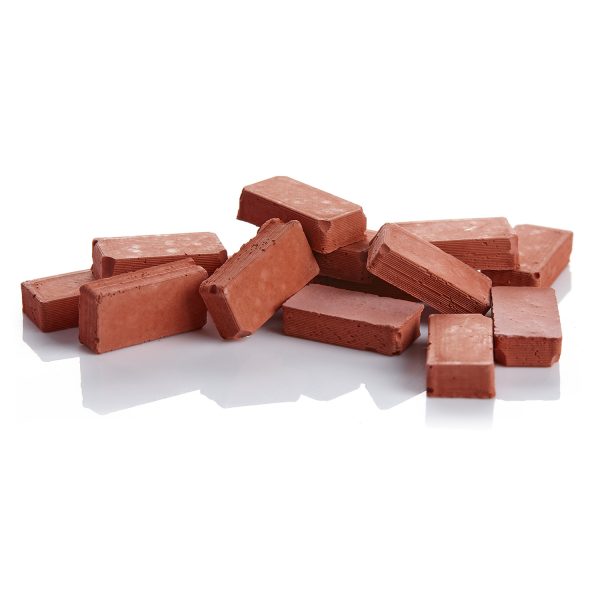 1:12 Scale Mini Red Solid Brick (50 PK) - Image 3