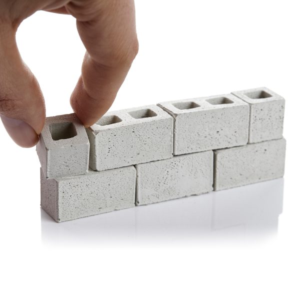 1:12 Scale Mini Half Cinder Block (16 PK) - Image 2