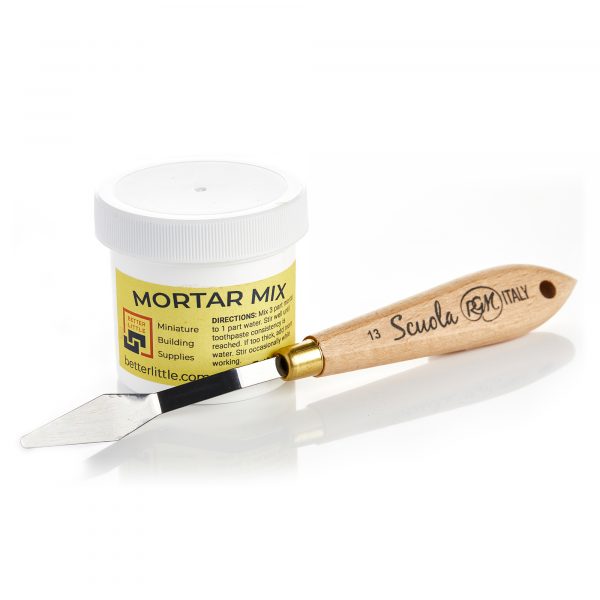 Mortar Mix 3oz & Mini Trowel Set