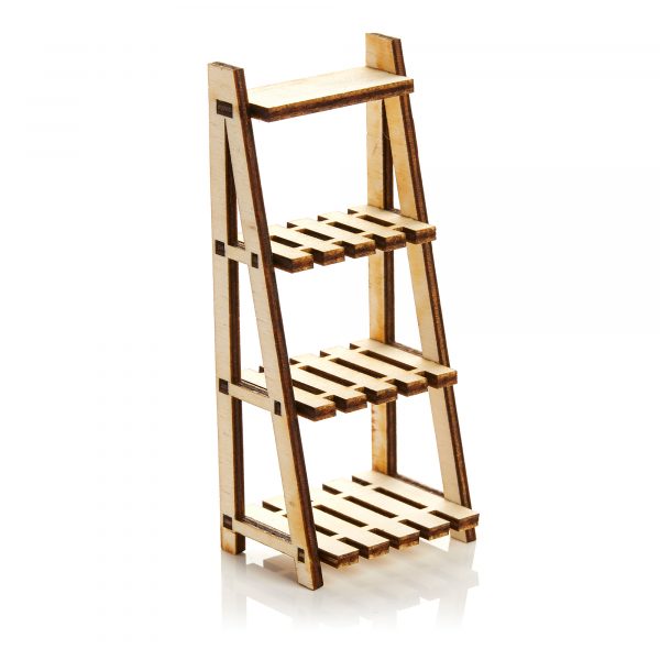 1:12 3 Tier Plant Stand - ENGLE - Image 4