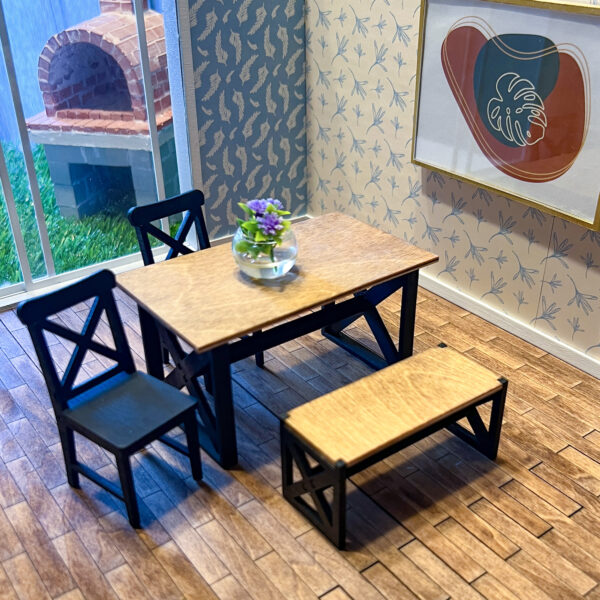 1:12 Dining Room Set - STALIA