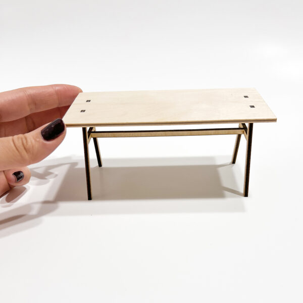 1:12 Scale Miniature Table – ELENTS - Image 7