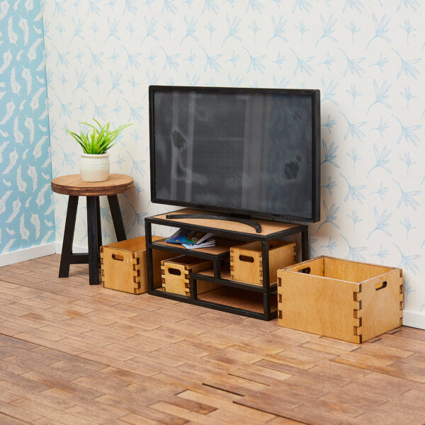 1:12 Scale TV Unit - BOTANI - Image 2