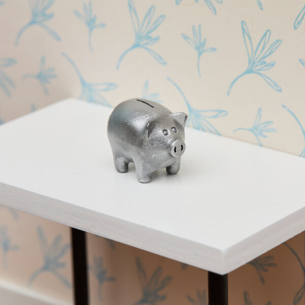 1:12 Scale Miniature Piggy Bank - EMIT - Image 5